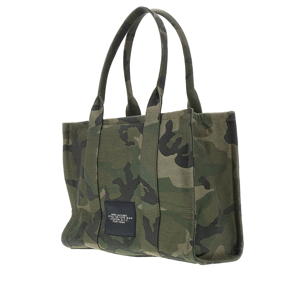 Camouflage canvas The Large Tote bag