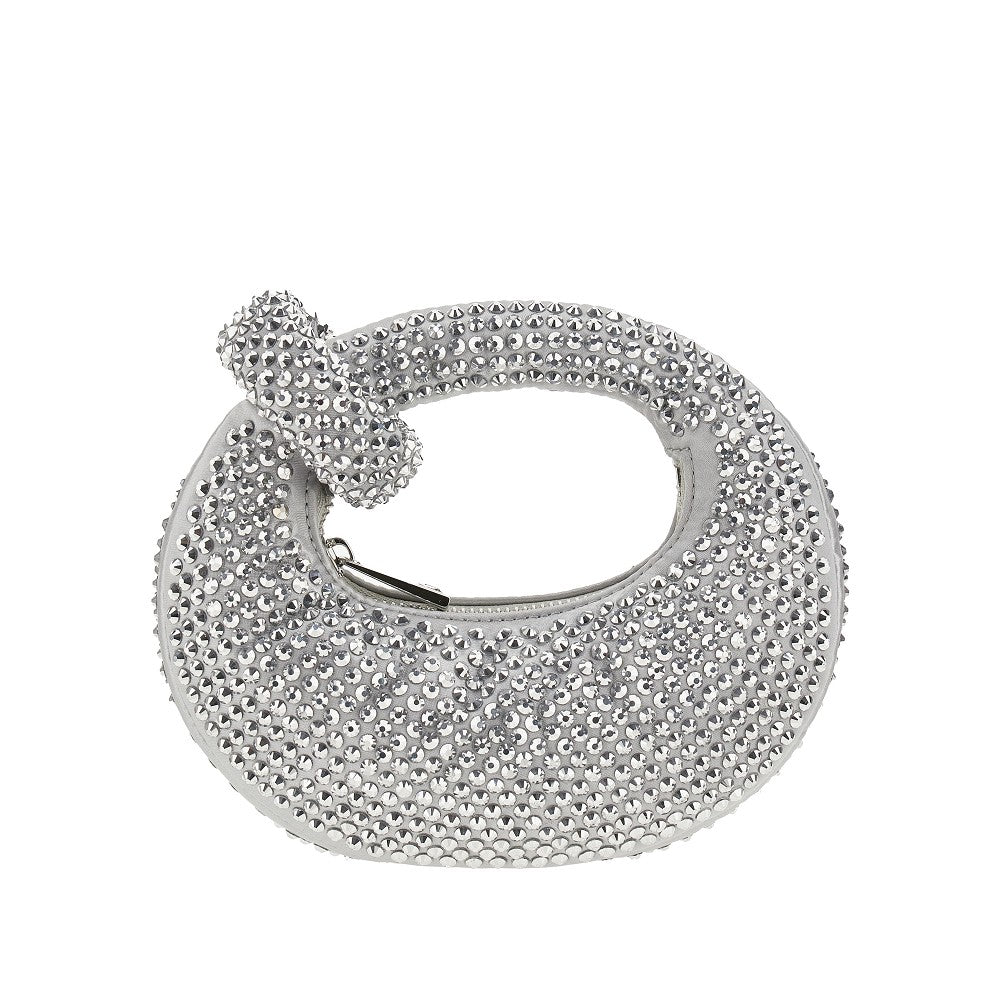 Mini bag 'Abacus' con strass
