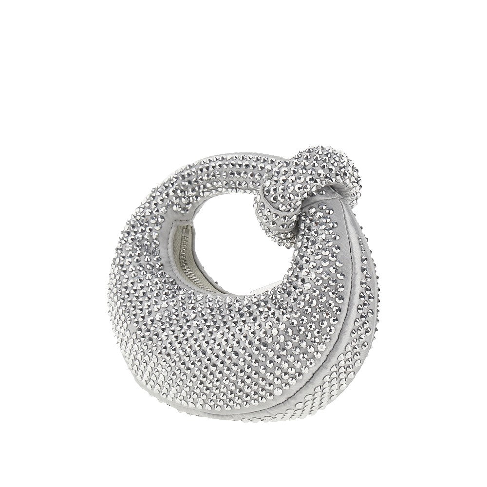 Mini bag 'Abacus' con strass