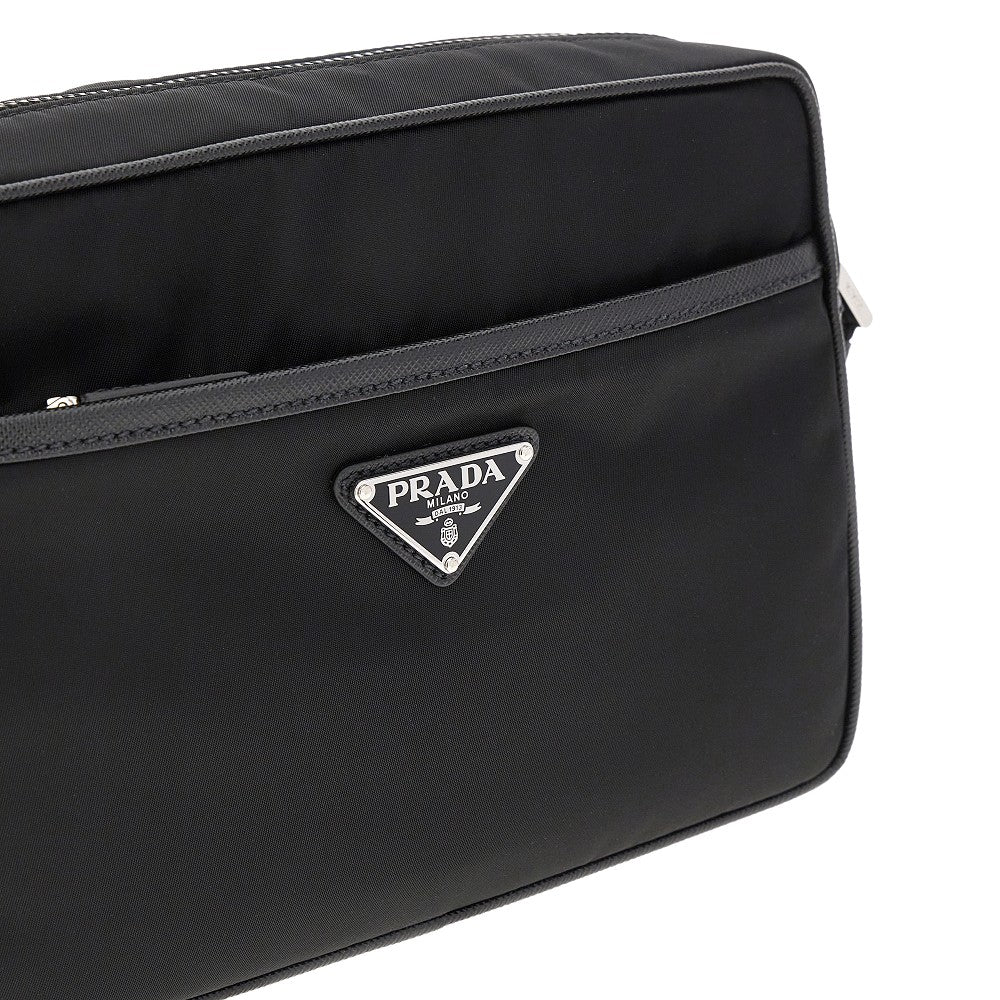 Borsa a tracolla in Re-Nylon