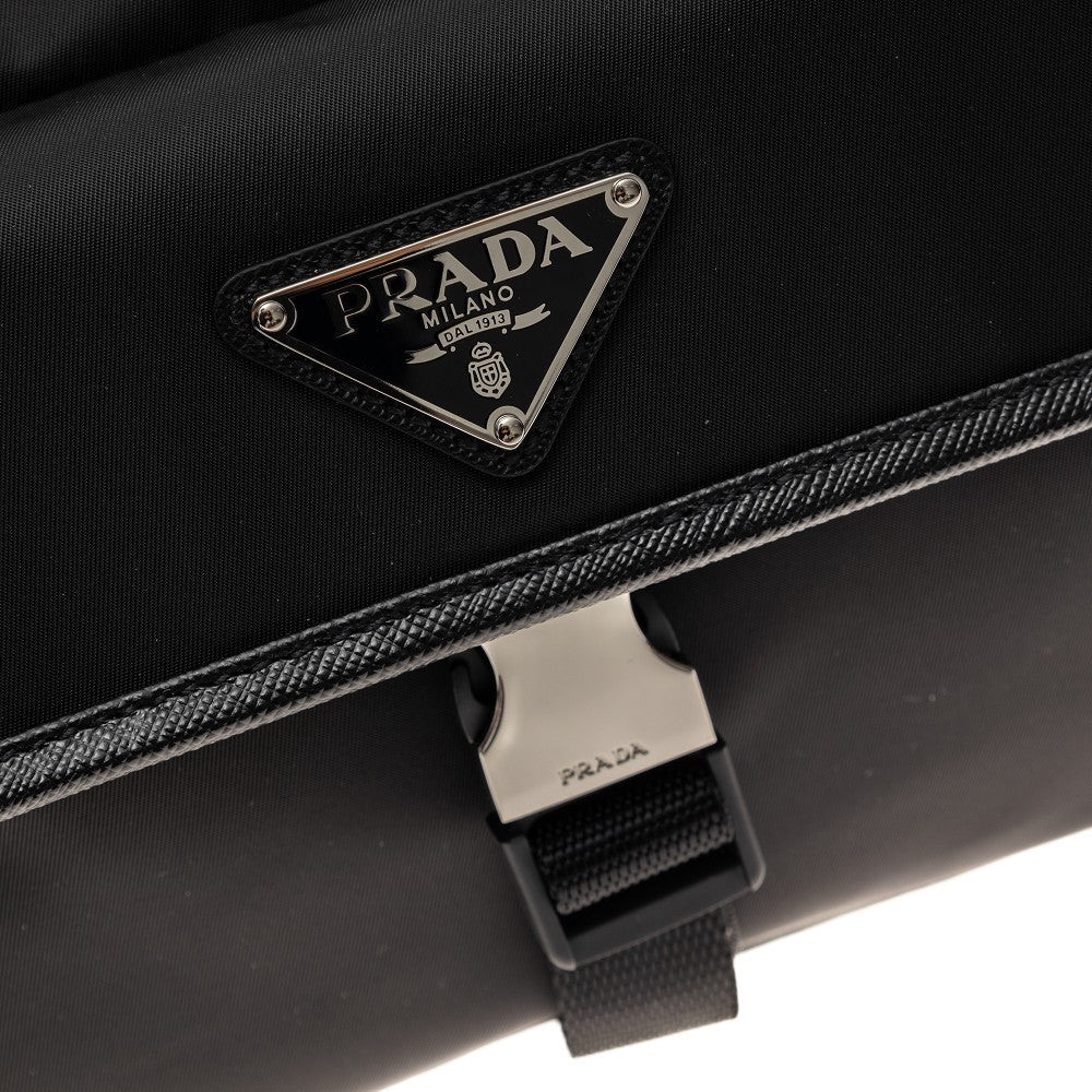 Borsa a tracolla in Re-Nylon