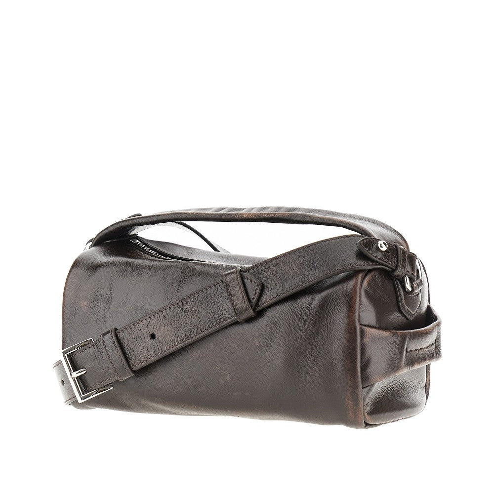 Borsa a tracolla in nappa vintage