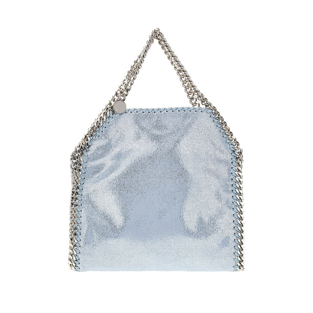 Metallized mini Falabella bag