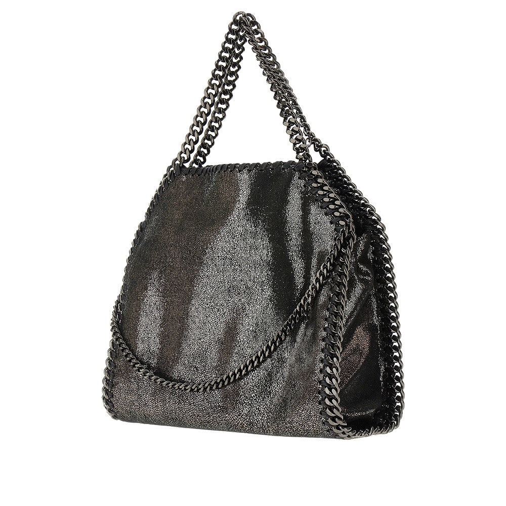Metallized mini Falabella bag