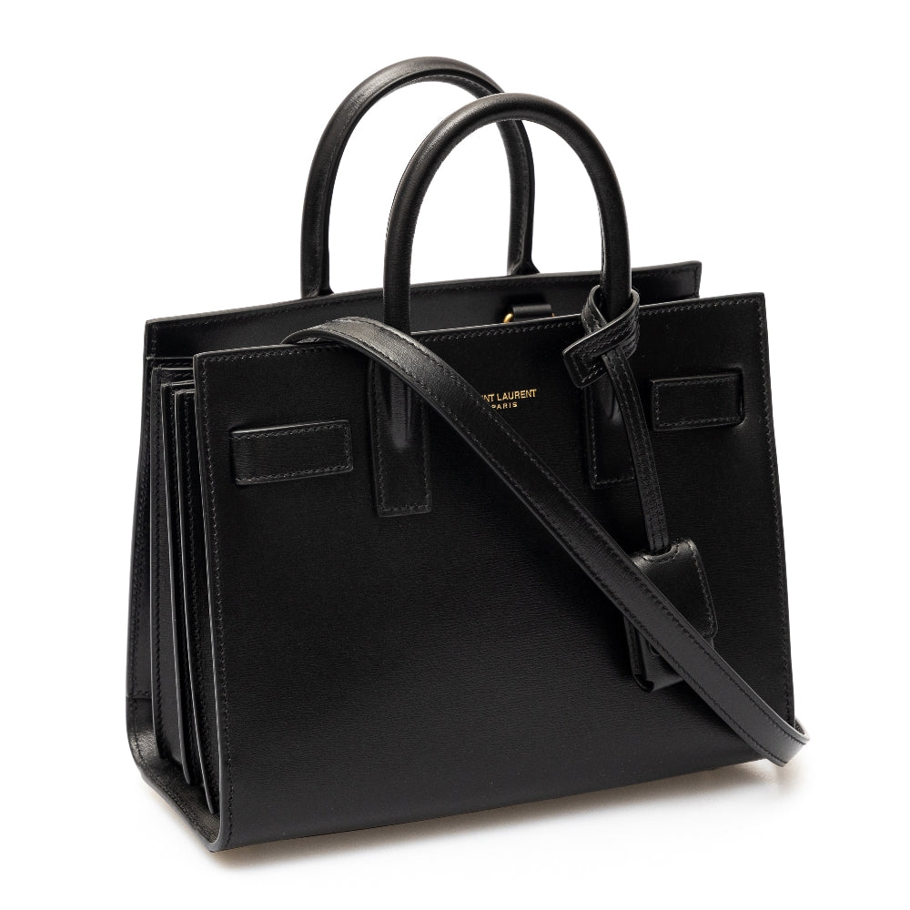 Borsa Sac de Jour nano in pelle