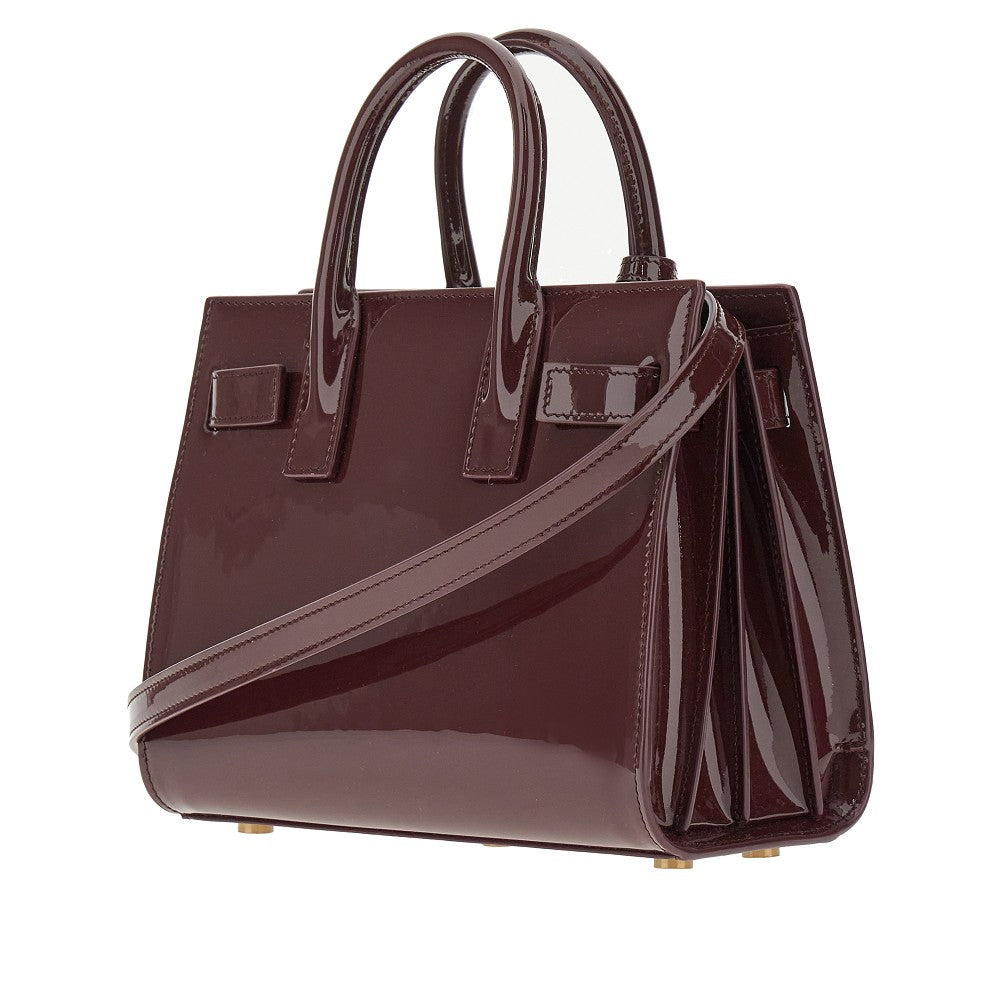 Patent leather nano 'San de Jour' bag