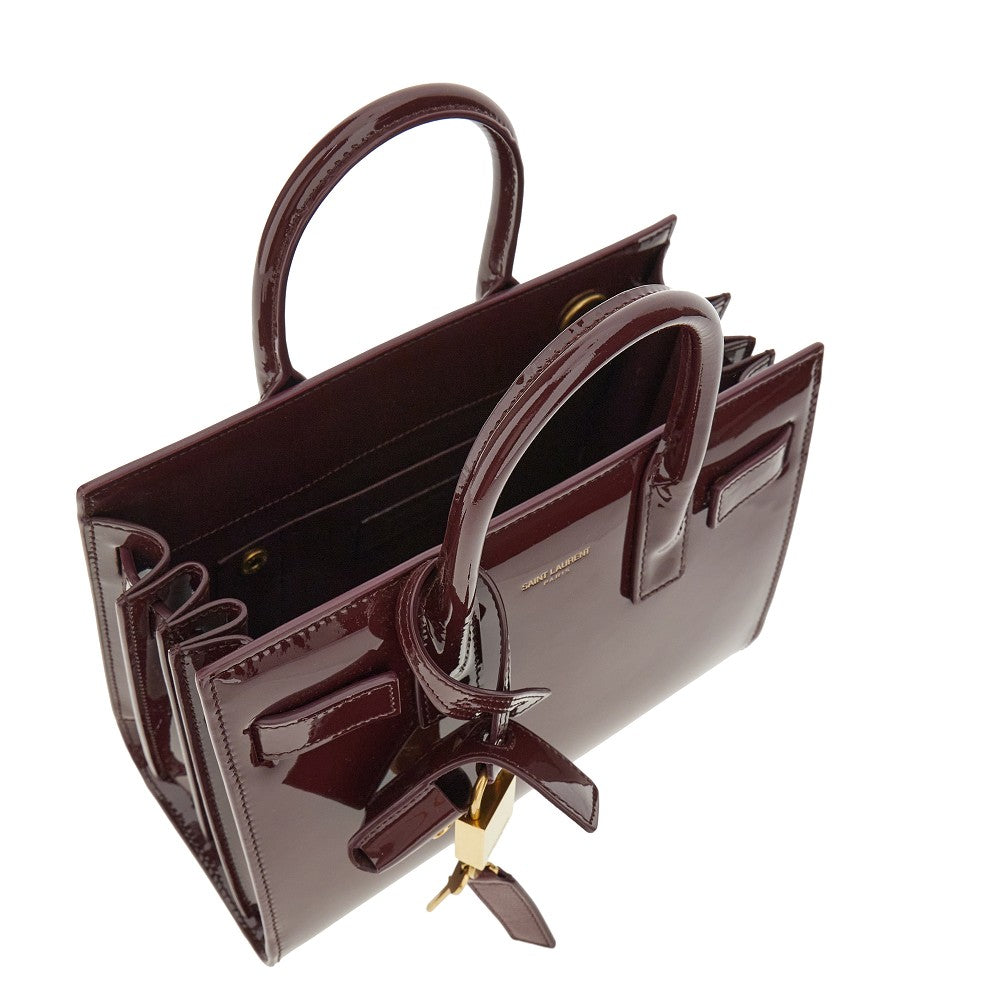 Patent leather nano 'San de Jour' bag