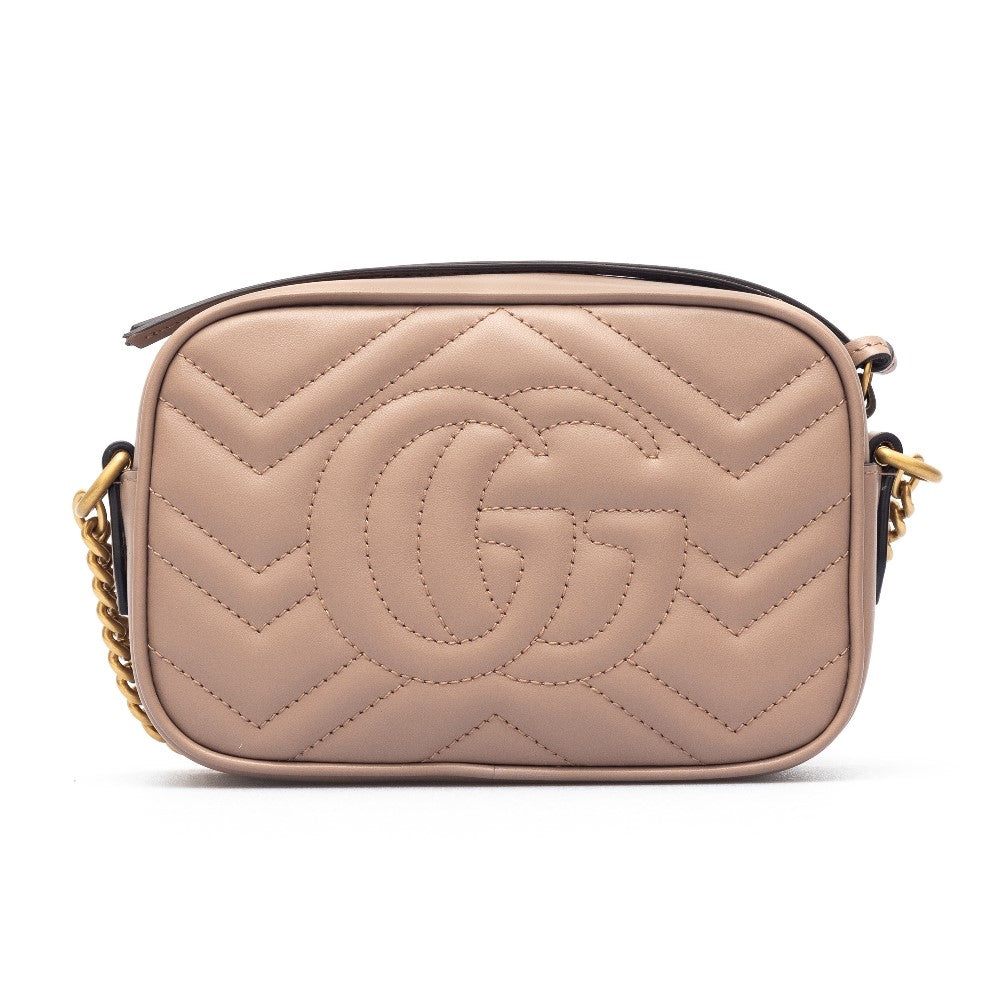 Borsa GG Marmont in pelle trapuntata
