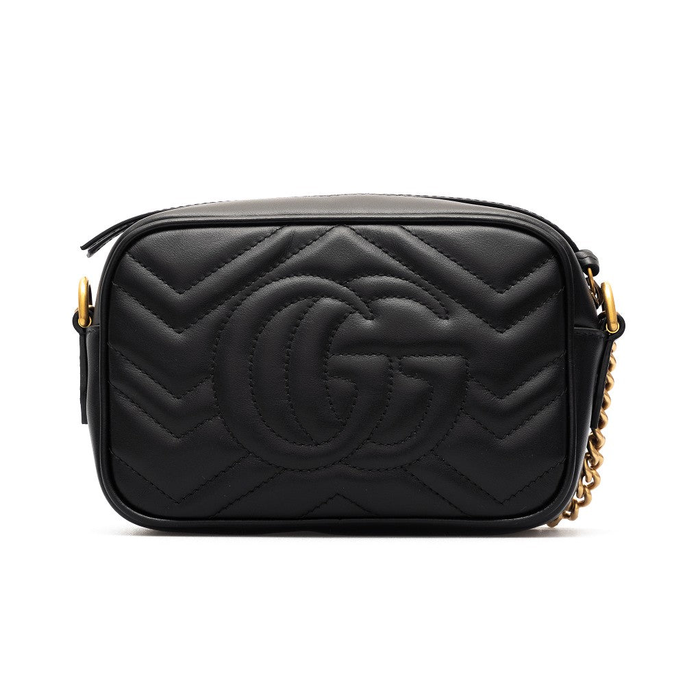 Quilted leather GG Marmont bag