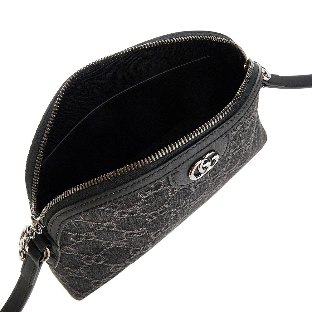 Borsa 'Ophidia GG' piccola in denim GG