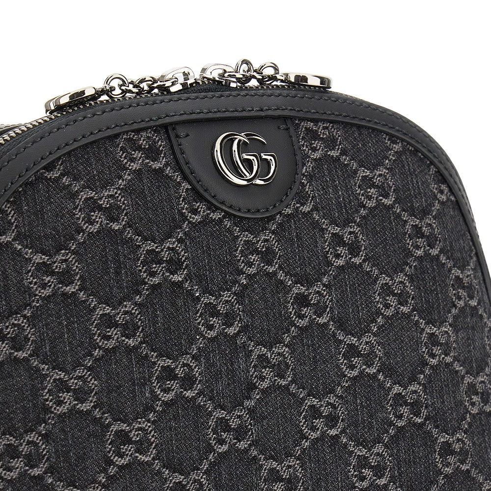 Borsa 'Ophidia GG' piccola in denim GG