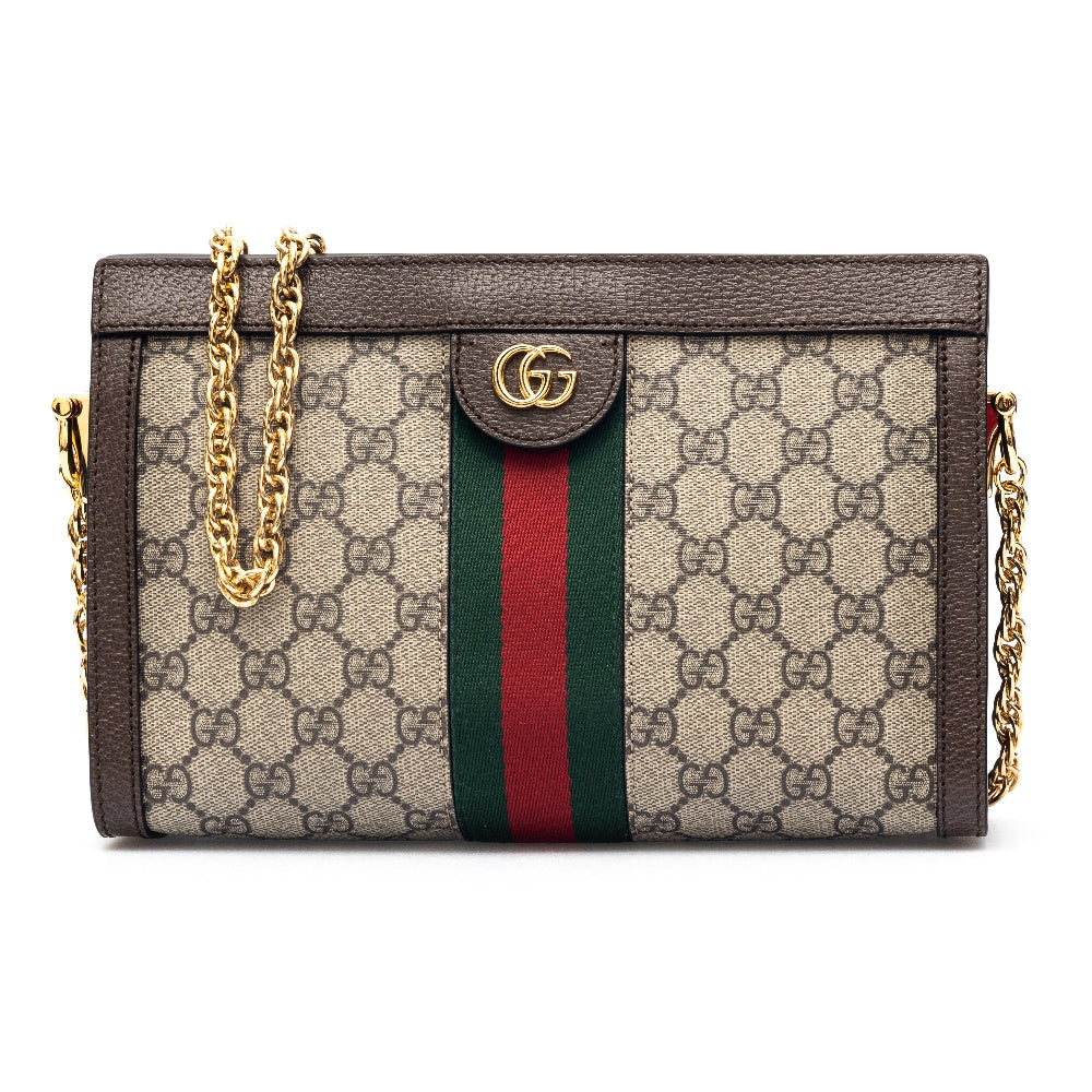 GG Supreme Ophidia bag with chain