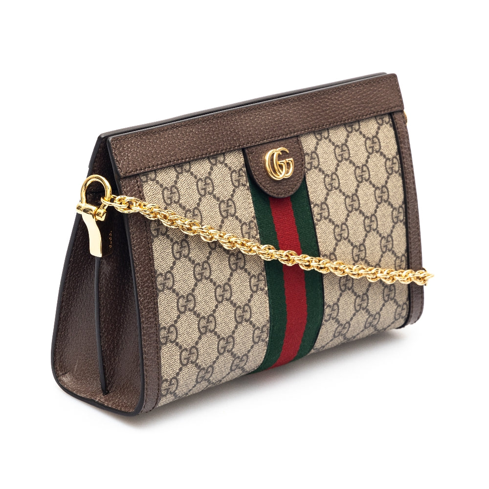 GG Supreme Ophidia bag with chain