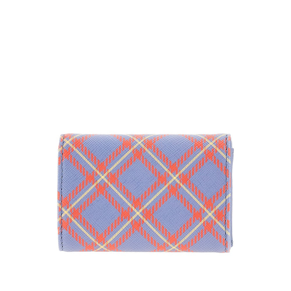 Mini portafoglio 'Envelope' stampa Tartan