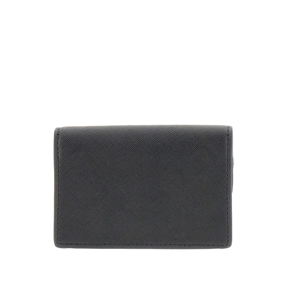 Portacarte business in pelle Saffiano