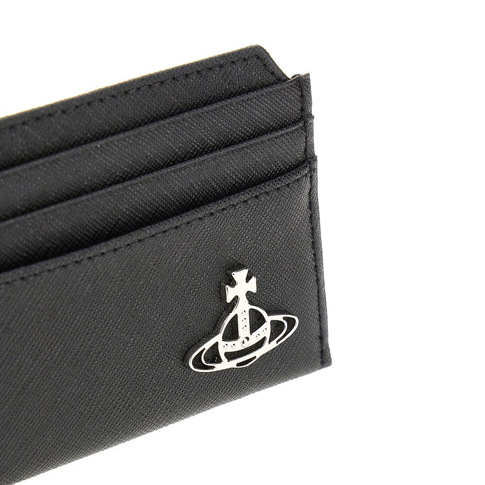 Portacarte in pelle Saffiano