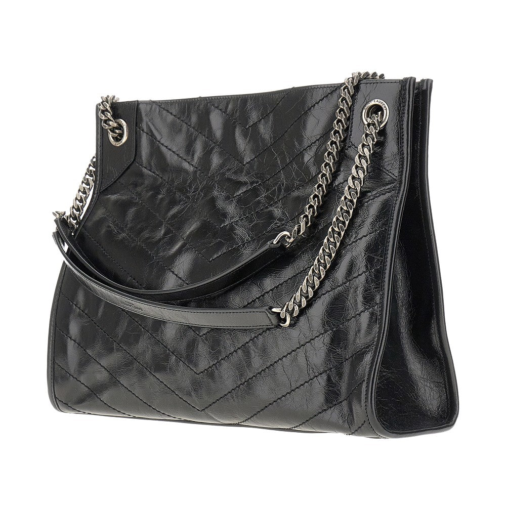 Shopping bag 'Niki' in pelle trapuntata