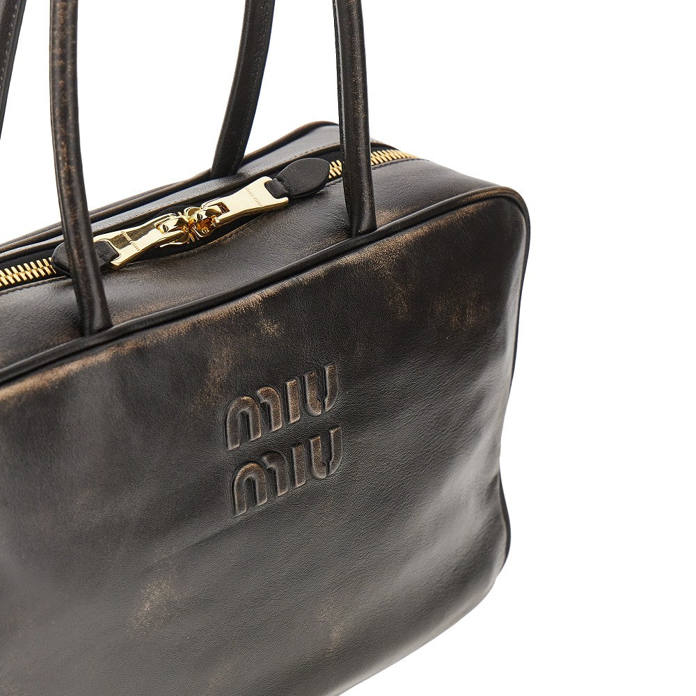 Borsa 'Beau' in pelle effetto vintage