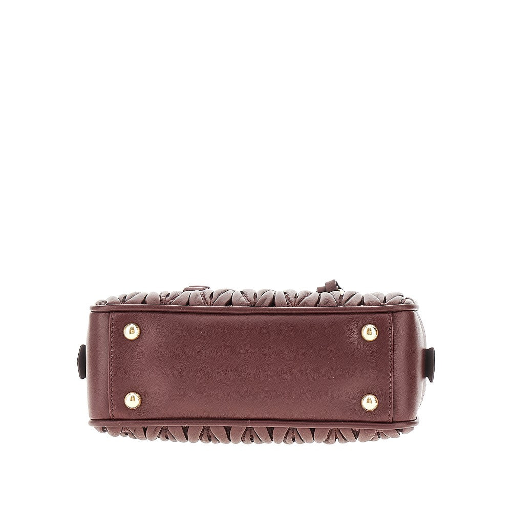 Matelassé nappa leather small 'Arcadie' bag