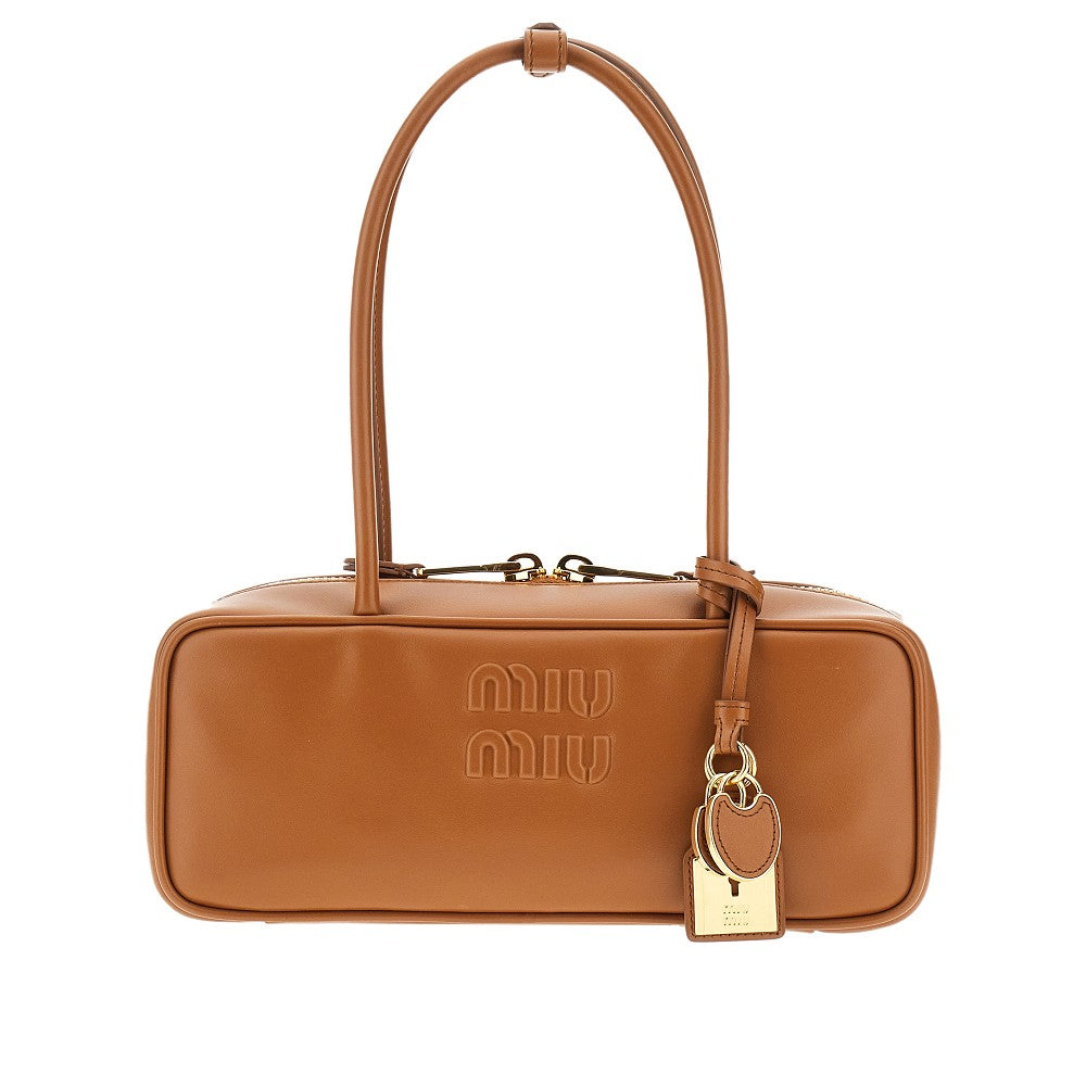 Borsa 'Beau' in pelle con charms