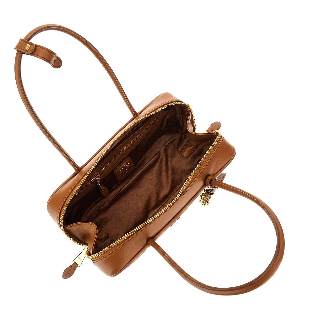 Borsa 'Beau' in pelle con charms