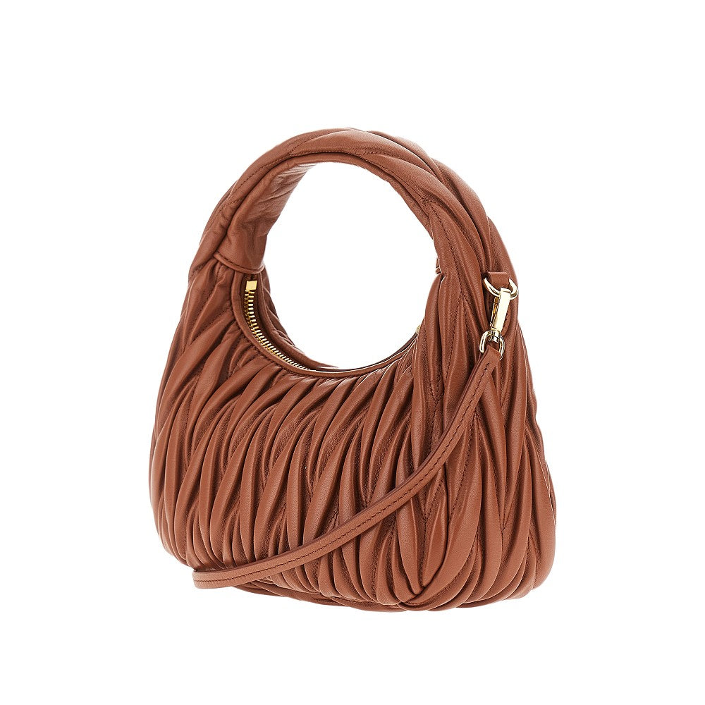 Small Miu Wander hobo bag