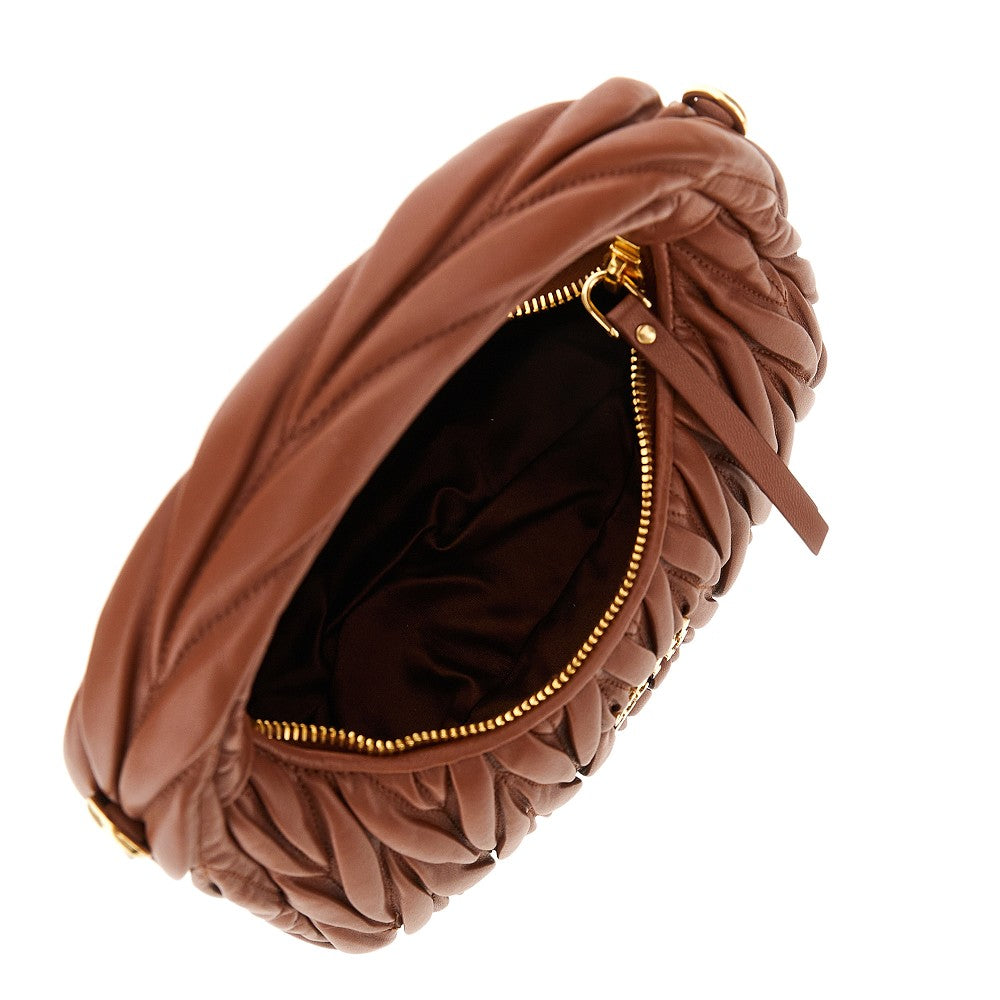 Small Miu Wander hobo bag