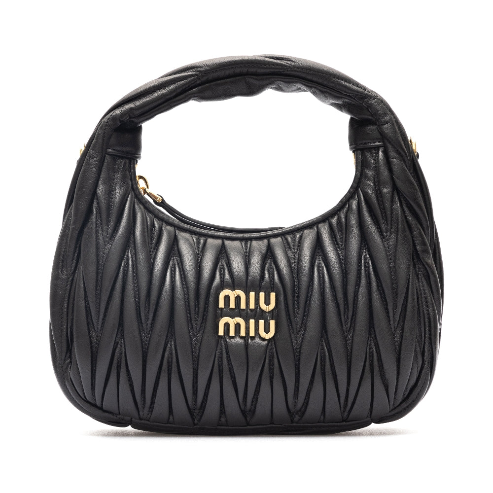 Small Miu Wander hobo bag