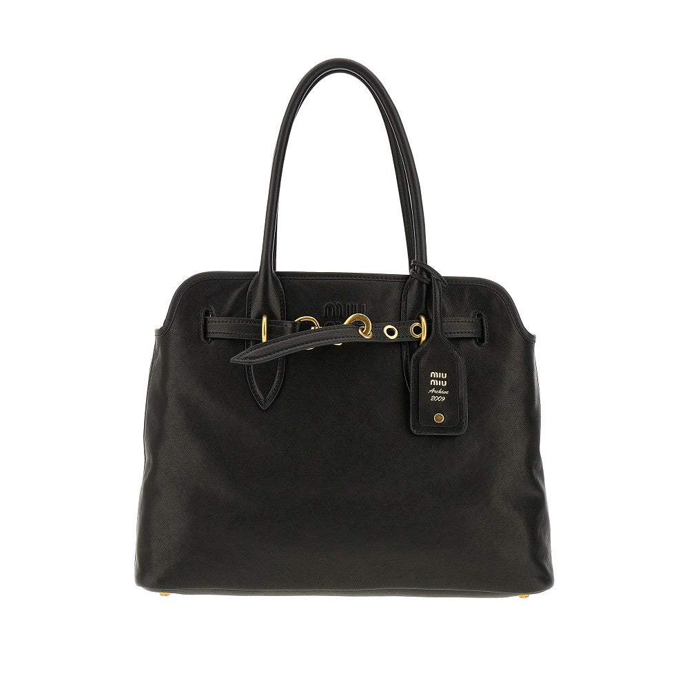 'Aventure' nappa leather bag