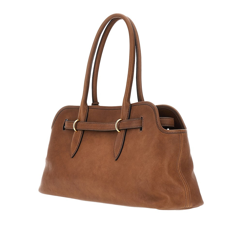 Borsa 'Aventure' grande in nappa