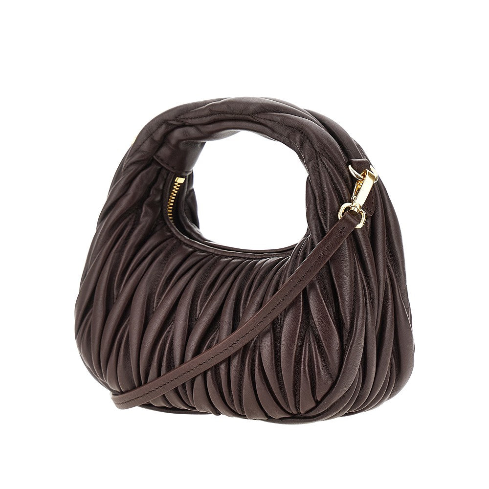 Mini borsa 'Wander' in nappa matelassè