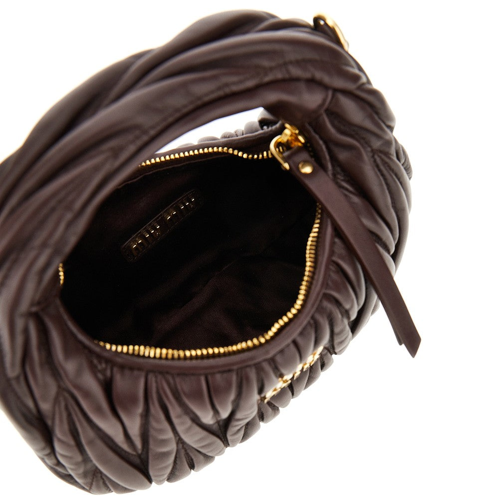 Mini borsa 'Wander' in nappa matelassè