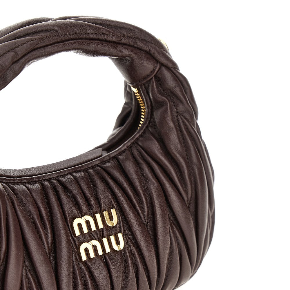 Mini borsa 'Wander' in nappa matelassè