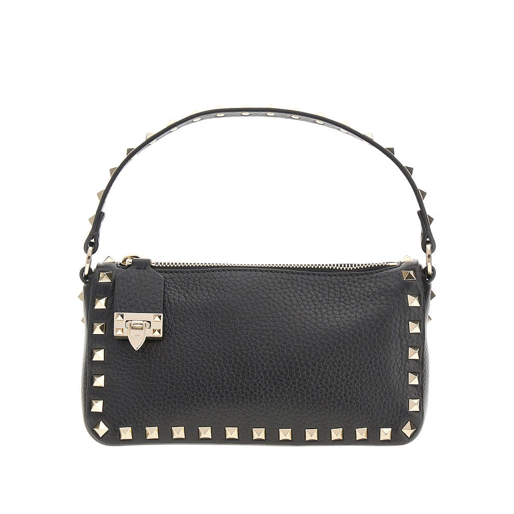 Grained leather 'Rockstud' small bag
