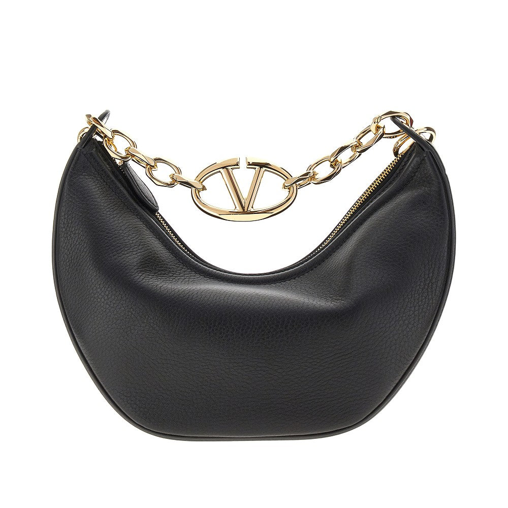 Small 'VLogo Moon' hobo bag