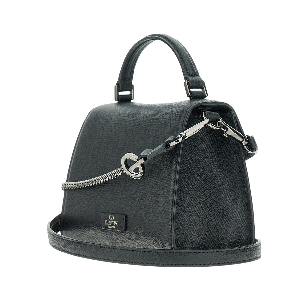 Grained leather mini 'VSLING' BAG