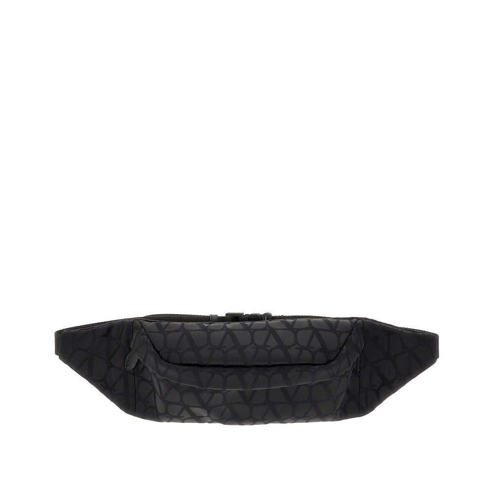 'Black Iconographe' nylon beltbag