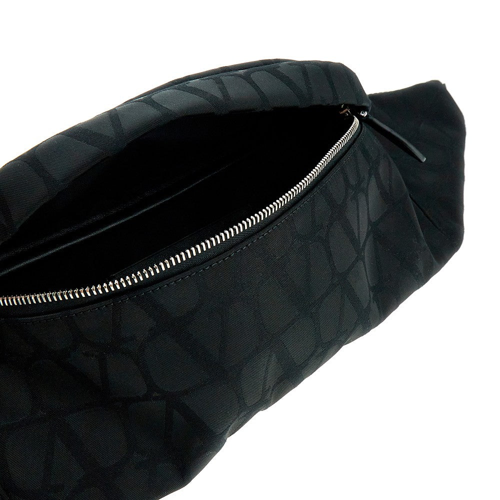 'Black Iconographe' nylon beltbag