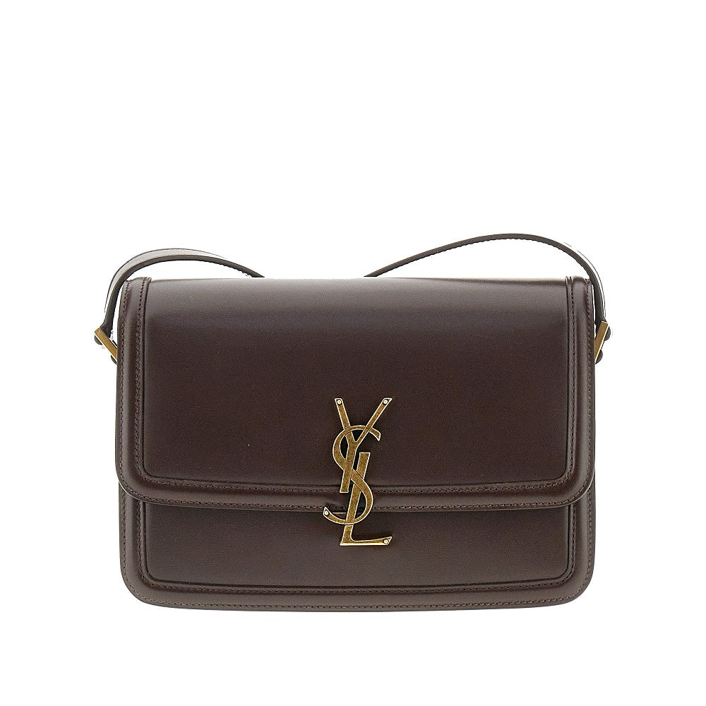 Leather medium 'Solferino' satchel bag