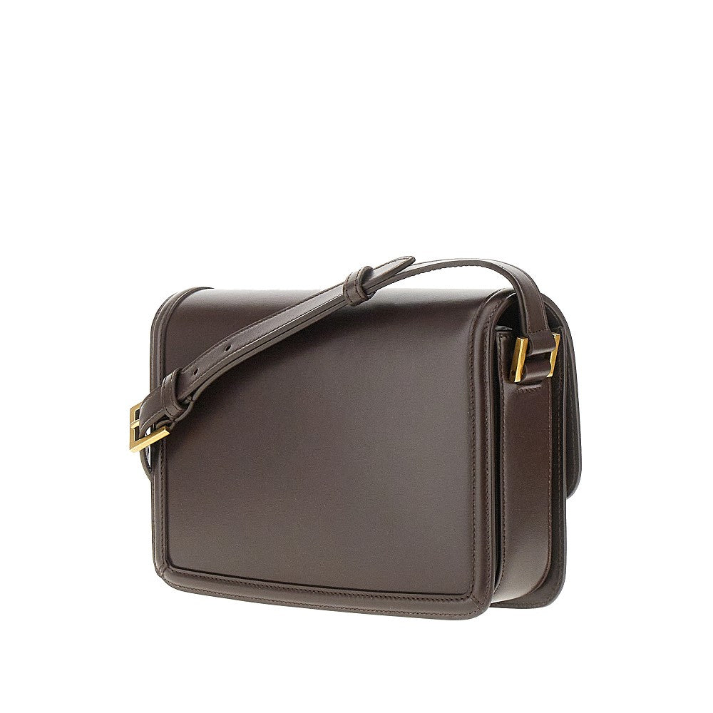 Leather medium 'Solferino' satchel bag