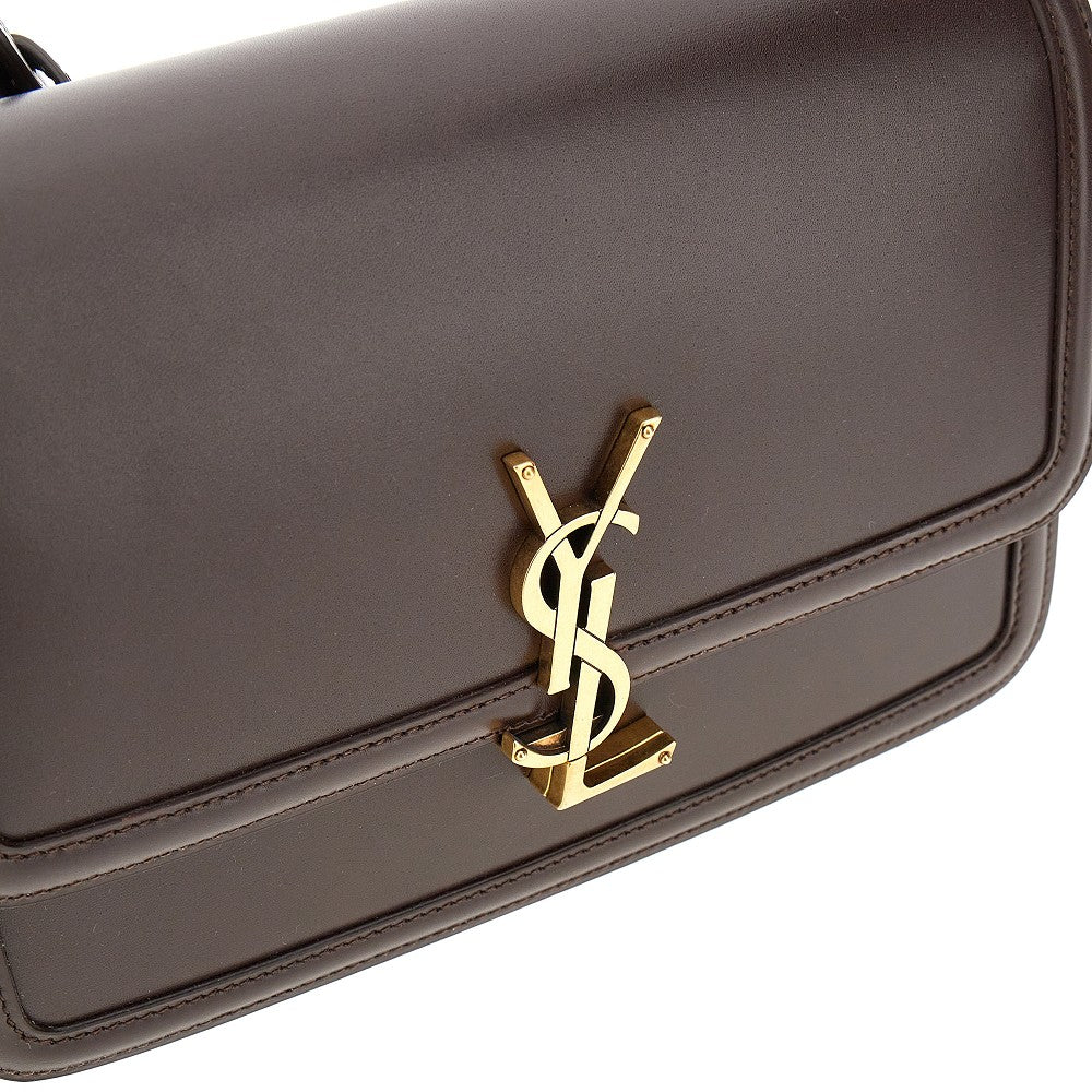 Leather medium 'Solferino' satchel bag