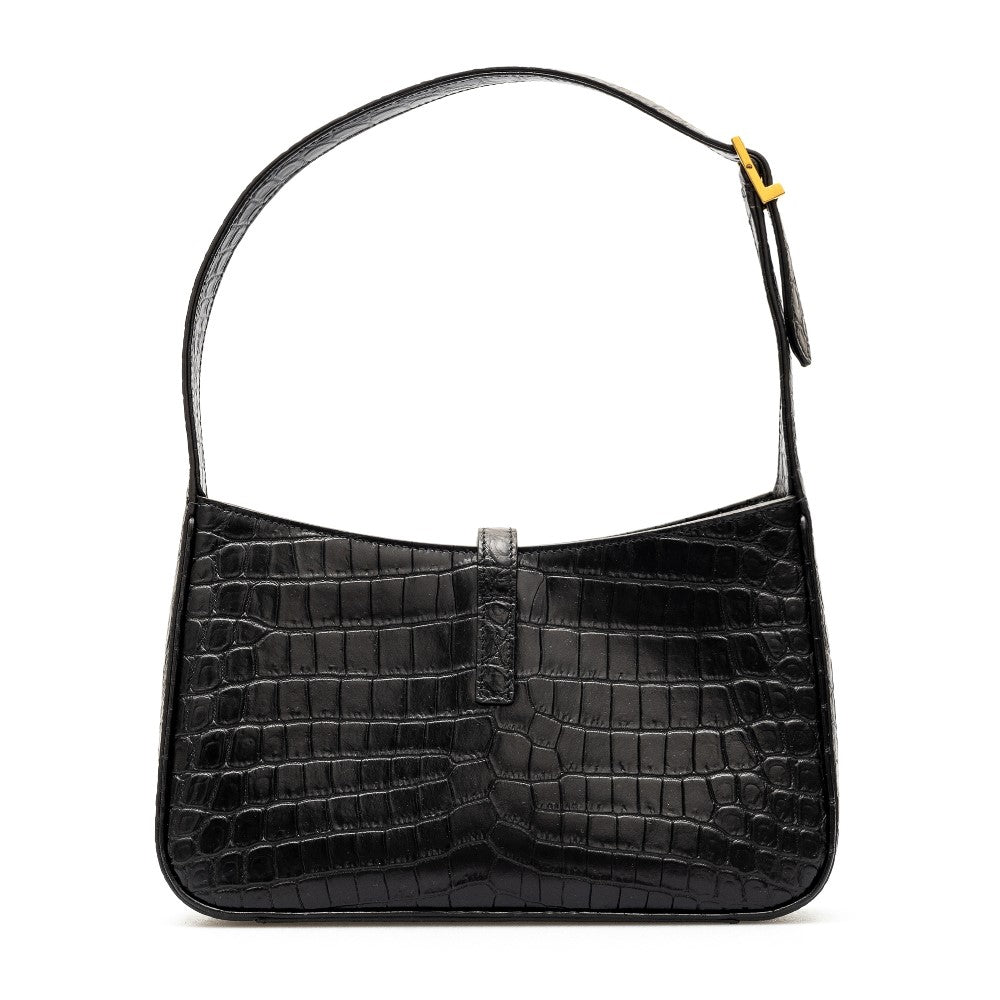 Borsa hobo 'Le 5 à 7' in pelle stampa cocco