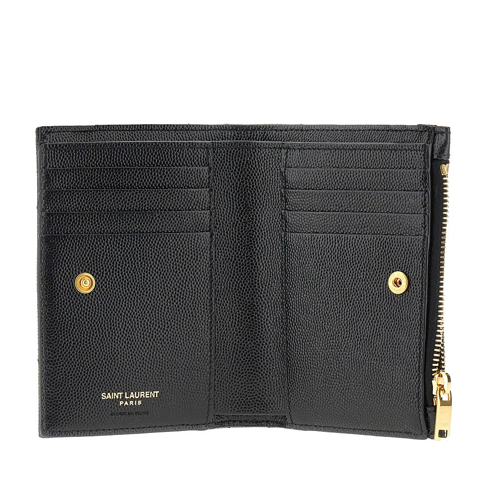 Leather 'Cassandre' small wallet