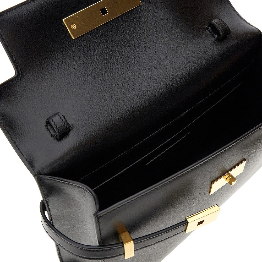 Small 'Manhattan' leather shoulder bag