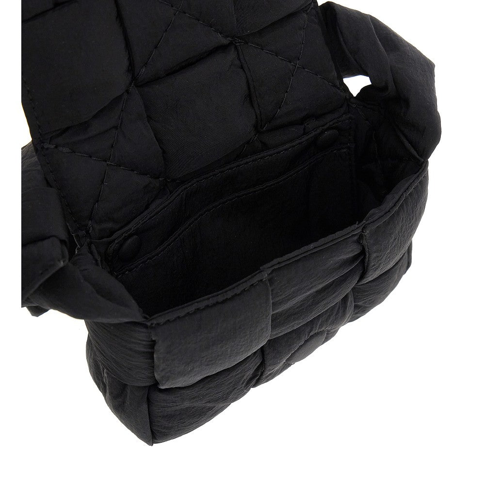 Intreccio nylon mini bag