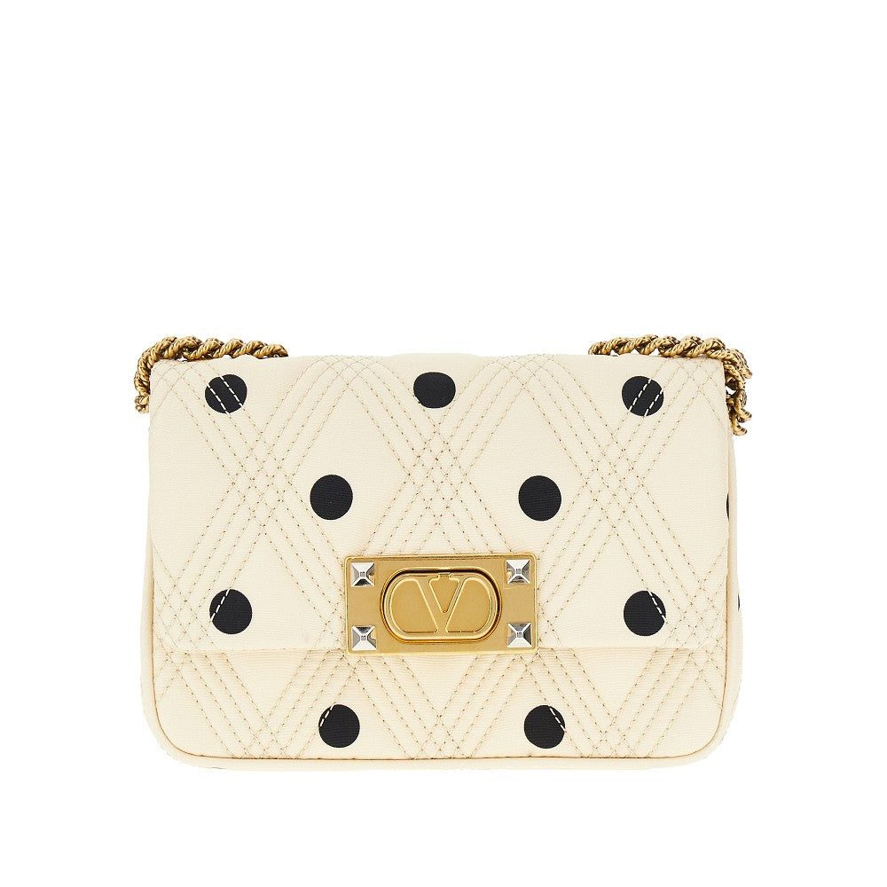 Plus de pois fabric small 'Quiltie 67' bag