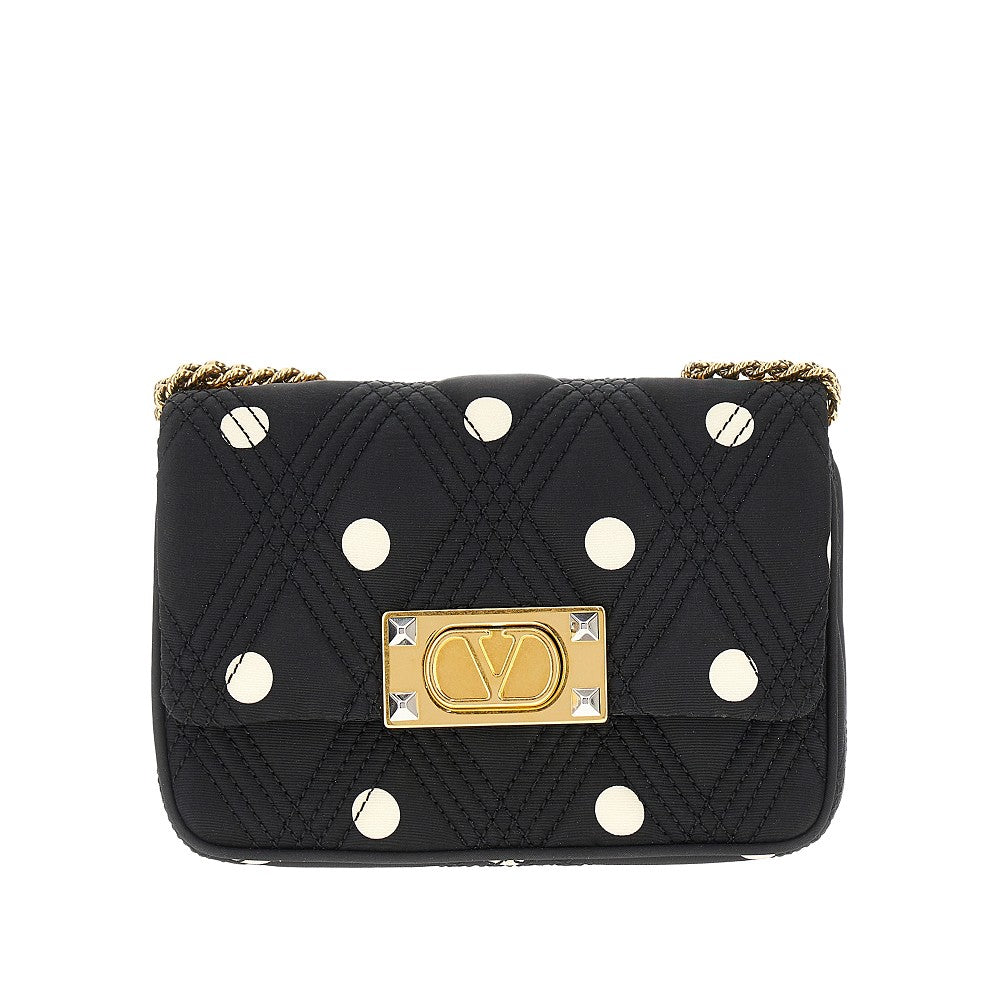 Plus de pois fabric small 'Quiltie 67' bag