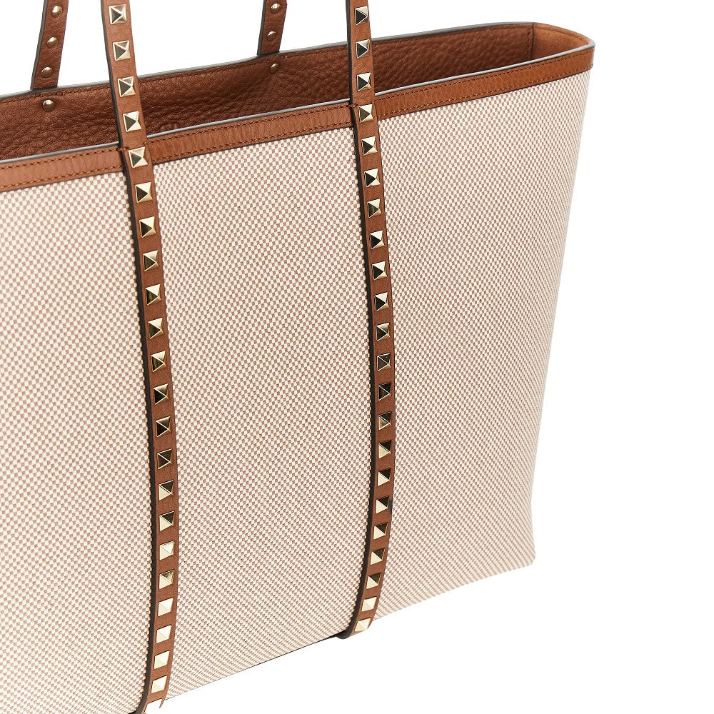 Shopping bag 'Rockstud' in canvas