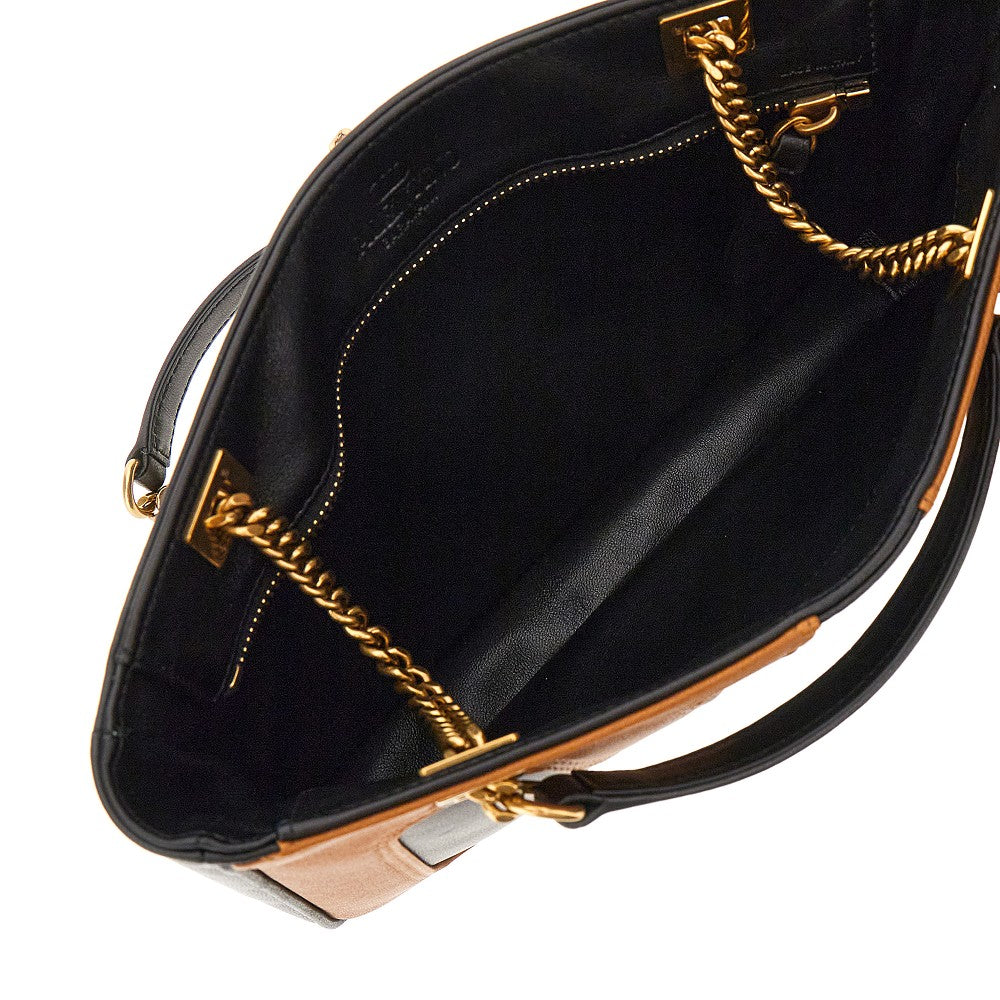 Borsa shopping piccola in nappa
