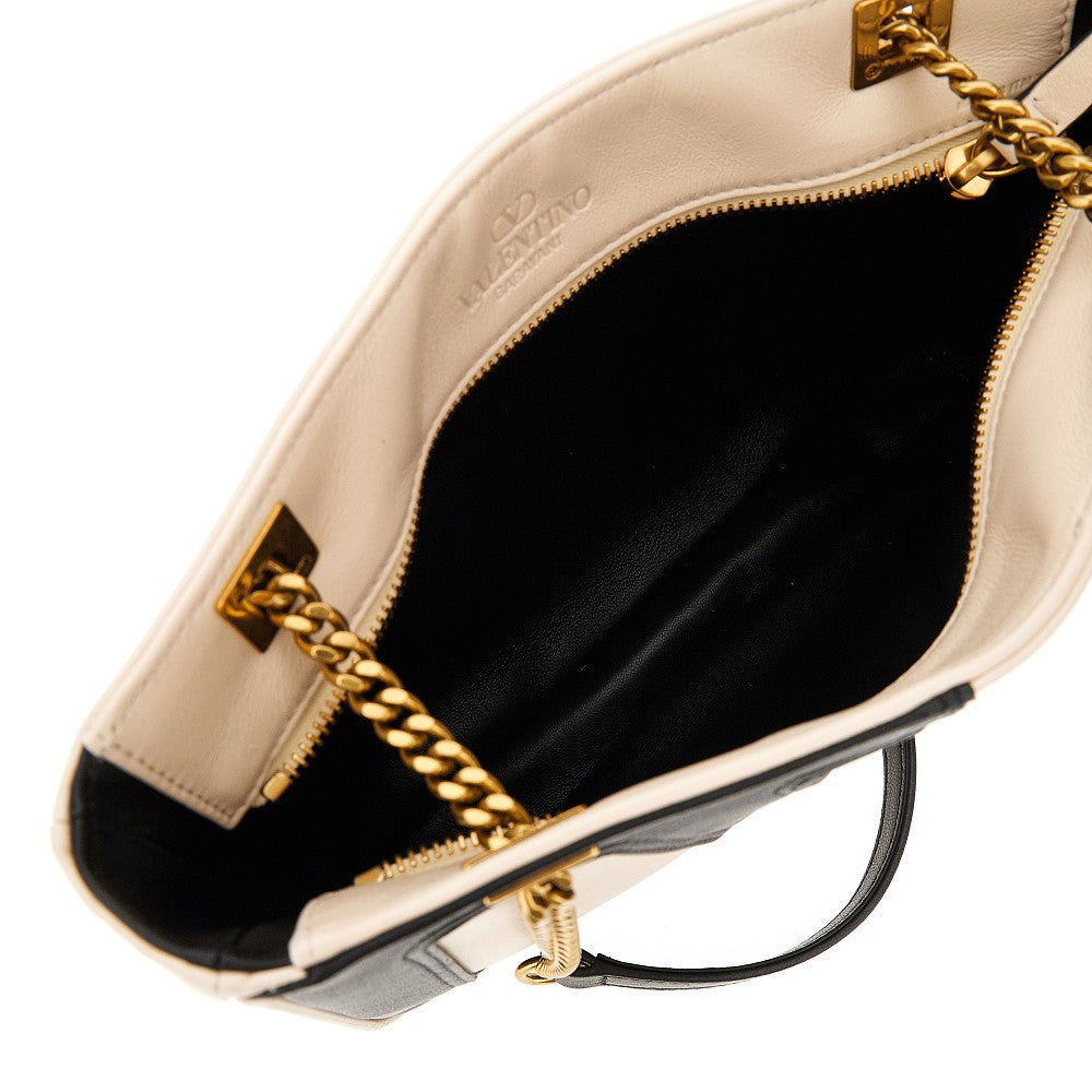 Borsa shopping piccola in nappa
